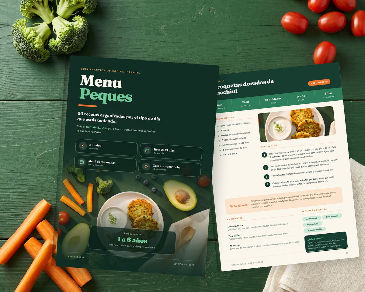MenuPeques™ — Basta de "¿Qué Cocino Hoy?"
